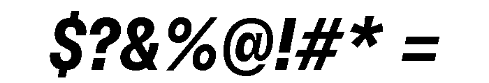 GTFlexa CnBdIt 2 Font OTHER CHARS