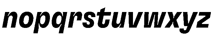 GTFlexa CnBdIt 2 Font LOWERCASE