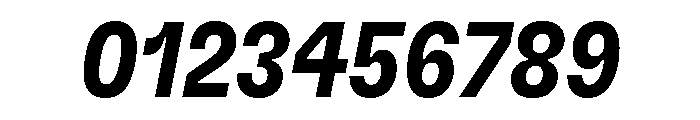 GTFlexa CnBdIt Font OTHER CHARS