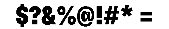 GTFlexa CnBl Font OTHER CHARS