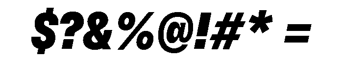 GTFlexa CnBlIt 2 Font OTHER CHARS