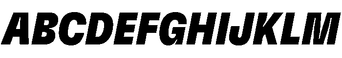 GTFlexa CnBlIt 2 Font UPPERCASE