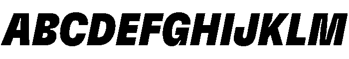 GTFlexa CnBlIt Font UPPERCASE