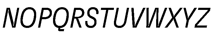 GTFlexa CnLtIt 2 Font UPPERCASE
