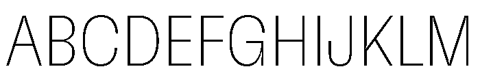 GTFlexa CnLz 2 Font UPPERCASE