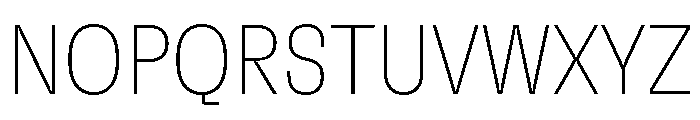 GTFlexa CnLz Font UPPERCASE