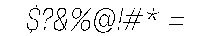 GTFlexa CnLzIt 2 Font OTHER CHARS