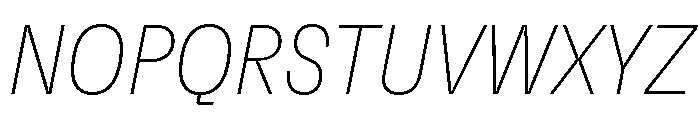 GTFlexa CnLzIt Font UPPERCASE