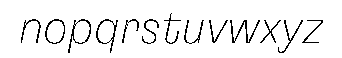 GTFlexa CnLzIt Font LOWERCASE