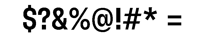 GTFlexa CnMd 2 Font OTHER CHARS