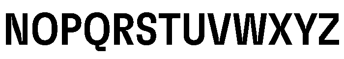 GTFlexa CnMd Font UPPERCASE