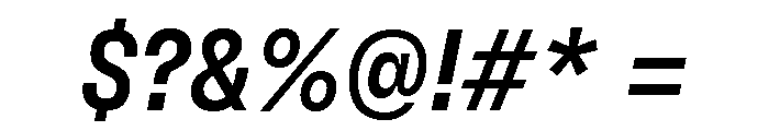GTFlexa CnMdIt 2 Font OTHER CHARS