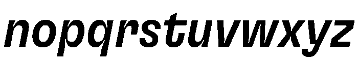 GTFlexa CnMdIt 2 Font LOWERCASE