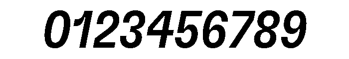 GTFlexa CnMdIt Font OTHER CHARS