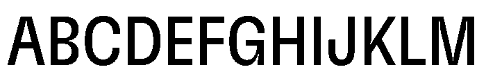 GTFlexa CnRg 2 Font UPPERCASE