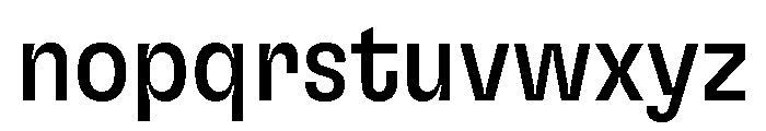 GTFlexa CnRg 2 Font LOWERCASE