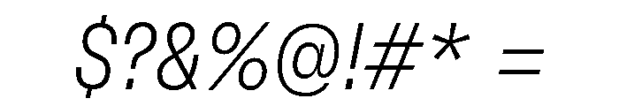 GTFlexa CnThIt 2 Font OTHER CHARS