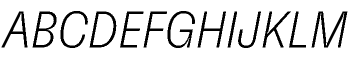 GTFlexa CnThIt Font UPPERCASE