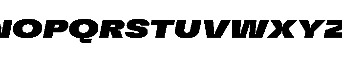 GTFlexa ExpBlIt 2 Font UPPERCASE