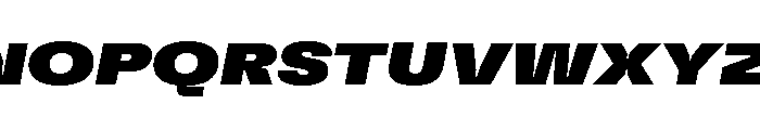 GTFlexa ExpBlIt Font UPPERCASE