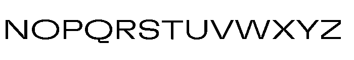 GTFlexa ExpLt 2 Font UPPERCASE