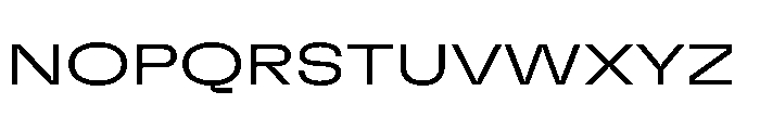 GTFlexa ExpLt Font UPPERCASE