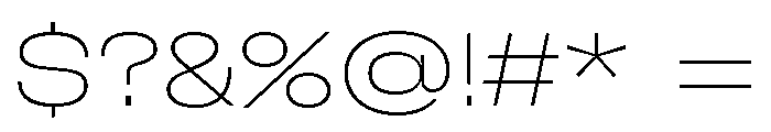 GTFlexa ExpLz 2 Font OTHER CHARS