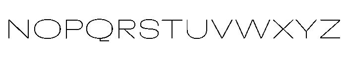 GTFlexa ExpLz 2 Font UPPERCASE