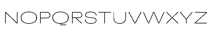 GTFlexa ExpLz Font UPPERCASE