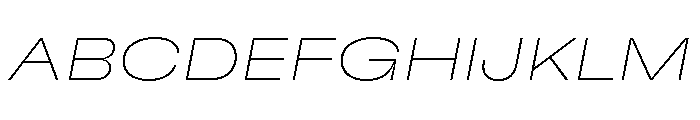 GTFlexa ExpLzIt Font UPPERCASE
