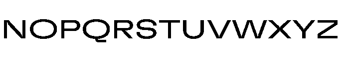 GTFlexa ExpRg 2 Font UPPERCASE