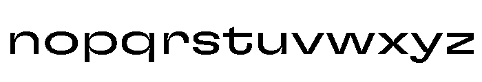 GTFlexa ExpRg 2 Font LOWERCASE