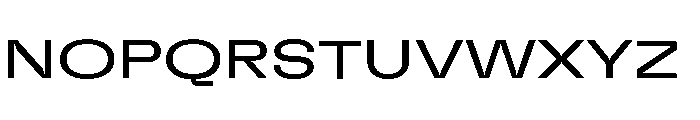 GTFlexa ExpRg Font UPPERCASE