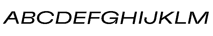 GTFlexa ExpRgIt 2 Font UPPERCASE