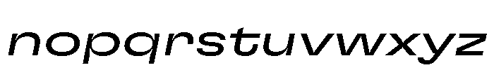GTFlexa ExpRgIt Font LOWERCASE