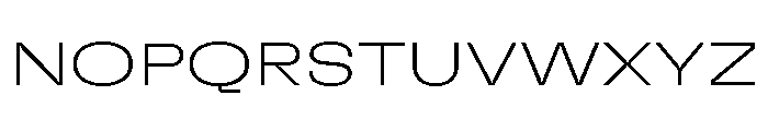 GTFlexa ExpTh 2 Font UPPERCASE