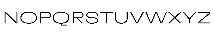 GTFlexa ExpTh Font UPPERCASE