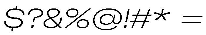 GTFlexa ExpThIt 2 Font OTHER CHARS