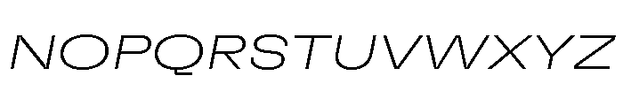 GTFlexa ExpThIt 2 Font UPPERCASE