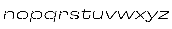 GTFlexa ExpThIt 2 Font LOWERCASE