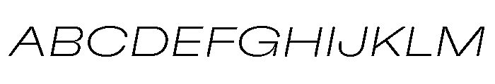 GTFlexa ExpThIt Font UPPERCASE