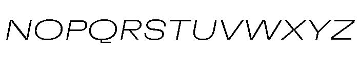 GTFlexa ExpThIt Font UPPERCASE