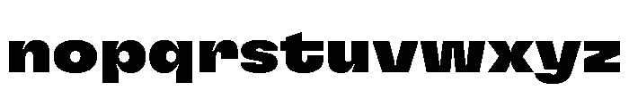 GTFlexa ExtBl 2 Font LOWERCASE