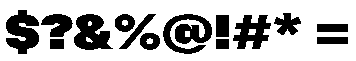 GTFlexa ExtBl Font OTHER CHARS