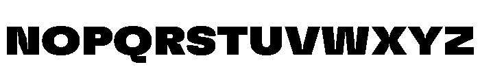 GTFlexa ExtBl Font UPPERCASE
