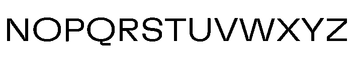 GTFlexa ExtLt 2 Font UPPERCASE