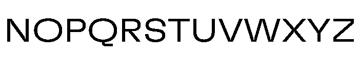 GTFlexa ExtLt Font UPPERCASE