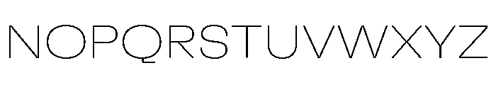 GTFlexa ExtLz 2 Font UPPERCASE