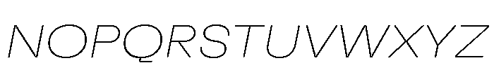GTFlexa ExtLzIt 2 Font UPPERCASE