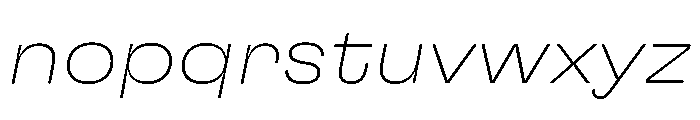 GTFlexa ExtLzIt 2 Font LOWERCASE